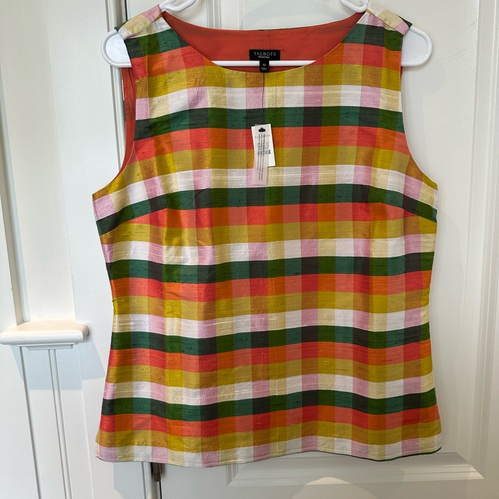 Talbots Silk top